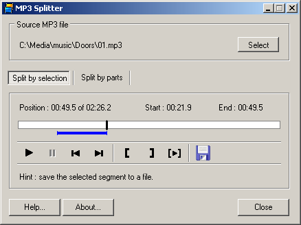 Mp3 Splitter  -  11