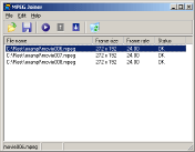 Screenshot of MPEG Joiner